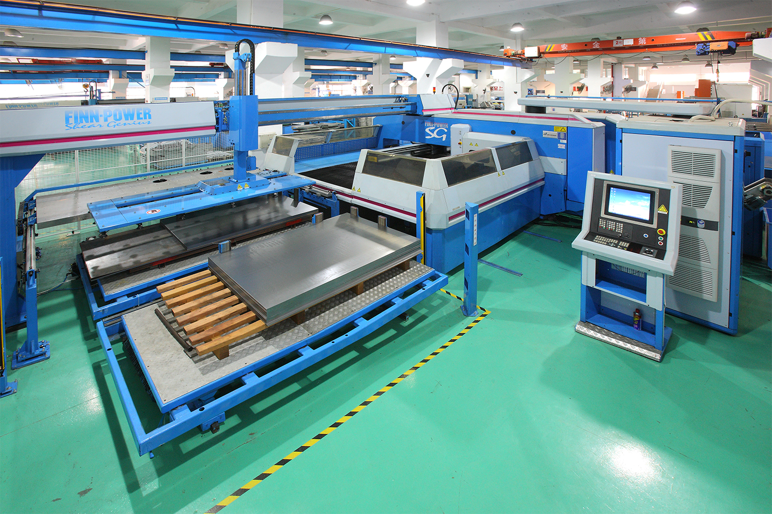 芬兰FINN-POWER SG6板材柔性加工生产线