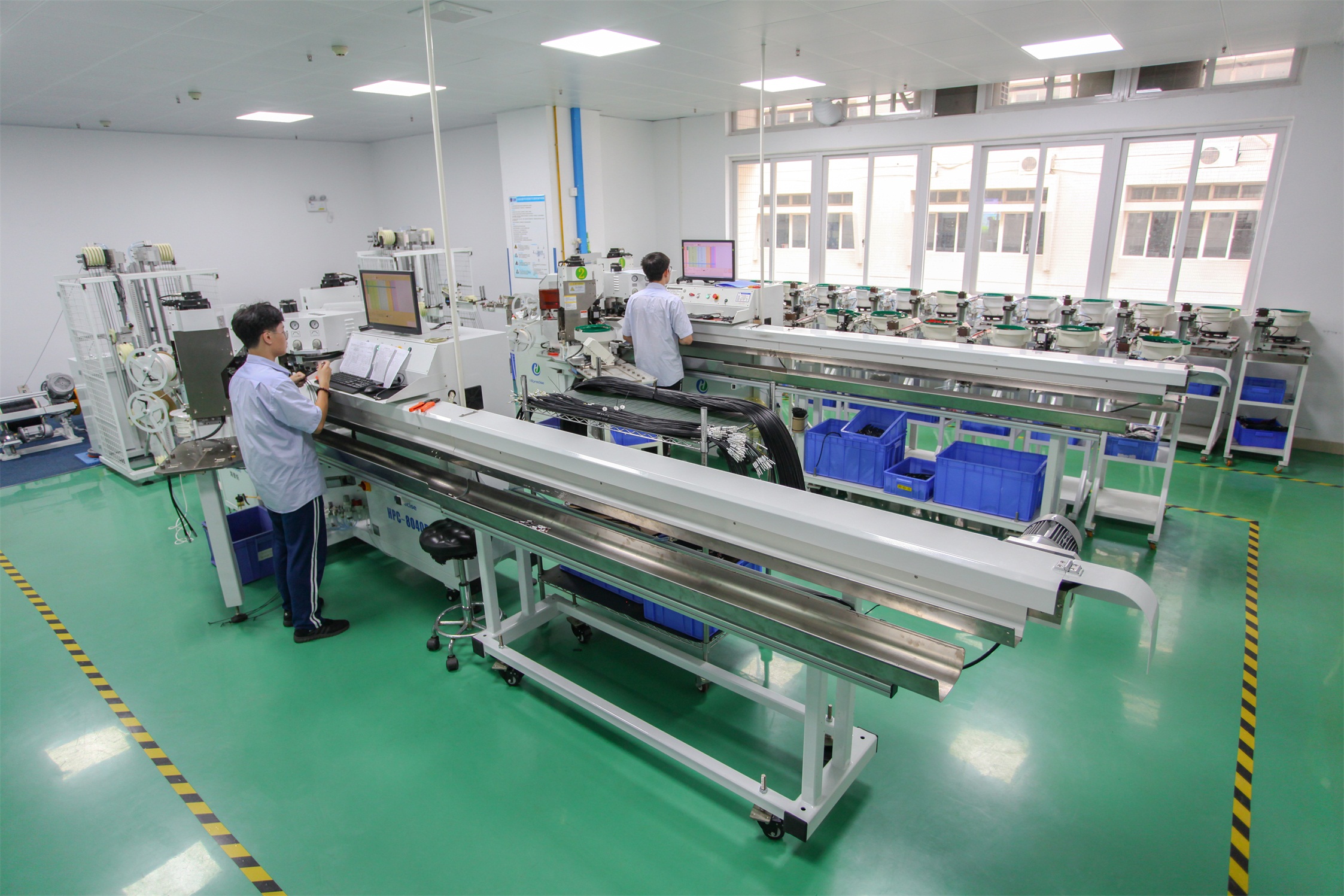 HPC-8040D全自动套号码管端子压着机